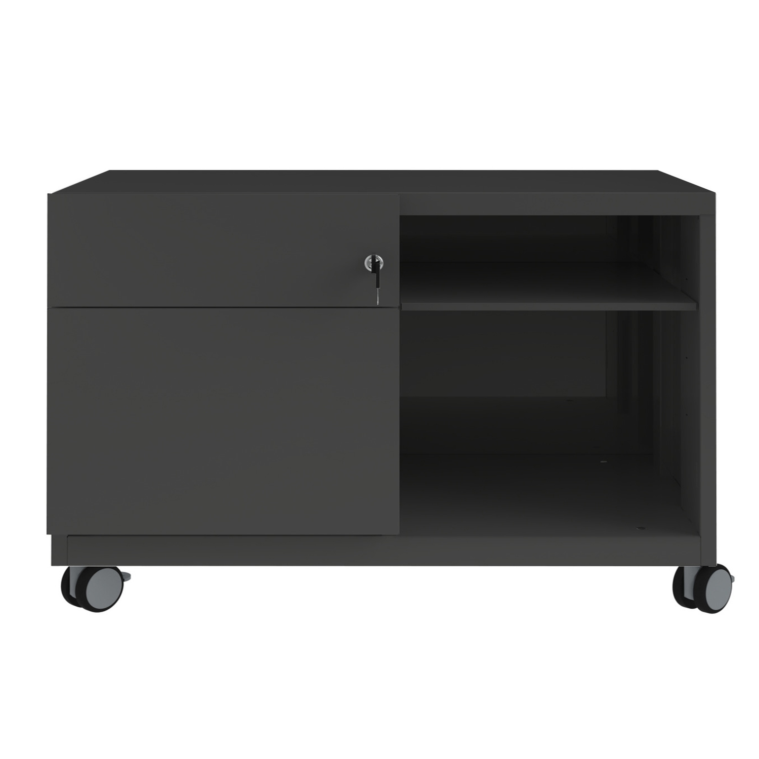 Note Caddy | 1 Schublade H 150 mm, 1 HR-Schublade | Briete: 1000 | Schublade links