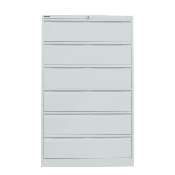 Karteischrank DF6 | dreibahnig, 6 Schubladen, DIN A5