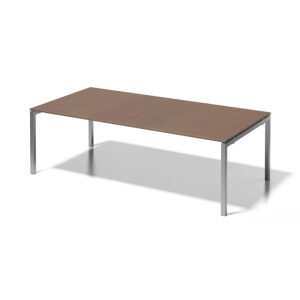 Cito Chefarbeitsplatz/ Konferenztisch | höhenfixes U-Gestell, Breite 2400 mm, Tiefe 1200 mm