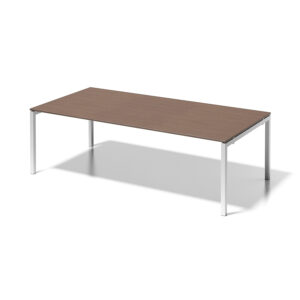 Cito Chefarbeitsplatz/ Konferenztisch | höhenfixes U-Gestell, Breite 2400 mm, Tiefe 1200 mm