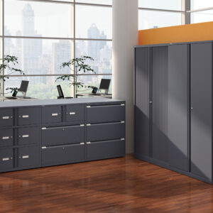 Essentials - Flügeltürenschränke | ohne Türen, mit 1 Fachboden für 2 Ordnerhöhen