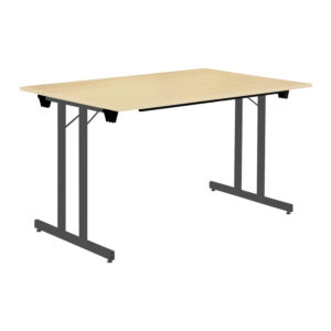 Klapptisch | rechteckig | Breite 1400 mm | Tiefe 700 mm | 19mm Tischstärke