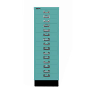 Schubladenschrank MultiDrawer™ | DIN A3, 15 Schubladen mit Sockel | Maße: H 940 x B 349 x T 432 mm