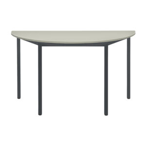 Mehrzwecktisch | Halbrund | Breite 1400 mm | Tiefe 700 mm  | 25mm Tischstärke