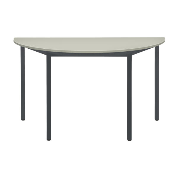 Mehrzwecktisch | Halbrund | Breite 1400 mm | Tiefe 700 mm  | 25mm Tischstärke