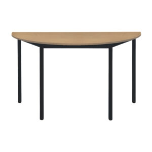 Mehrzwecktisch | Halbrund | Breite 1400 mm | Tiefe 700 mm  | 19mm Tischstärke