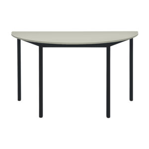 Mehrzwecktisch | Halbrund | Breite 1400 mm | Tiefe 700 mm | 19mm Tischstärke