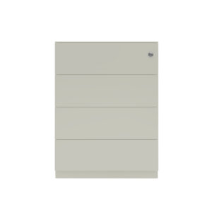 Rollcontainer Note | Rollcontainer Note | Griffleiste, 4 Schubladen à H 150 mm