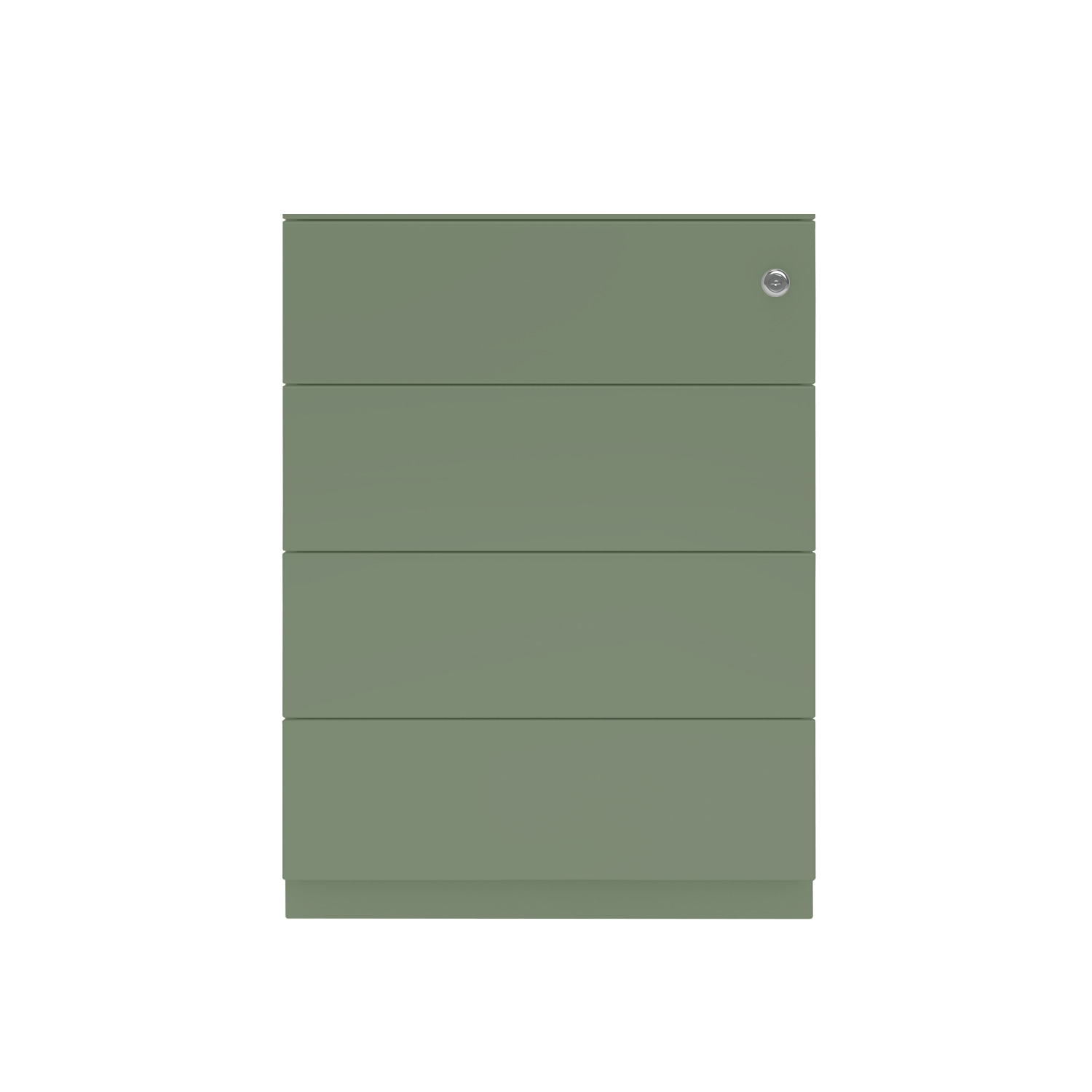 Rollcontainer Note | NWA52M1SSSS623 | Griffleiste | 4 Schubladen à H 150 mm