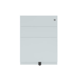 Rollcontainer Note | Rollcontainer Note | Griffleiste, 2 Schubladen à H 150 mm, 1 Hängeregistraturschublade