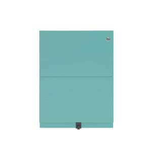 Rollcontainer Note | Rollcontainer Note | Griffleiste, 2 Hängeregistraturschubladen