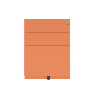 Rollcontainer Note | Rollcontainer Note | Griffleiste, 2 Schubladen à H 150 mm, 1 Hängeregistraturschublade