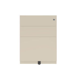 Rollcontainer Note | Rollcontainer Note | Griffleiste, 2 Schubladen à H 150 mm, 1 Hängeregistraturschublade
