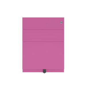 Rollcontainer Note | Rollcontainer Note | Griffleiste, 2 Schubladen à H 150 mm, 1 Hängeregistraturschublade