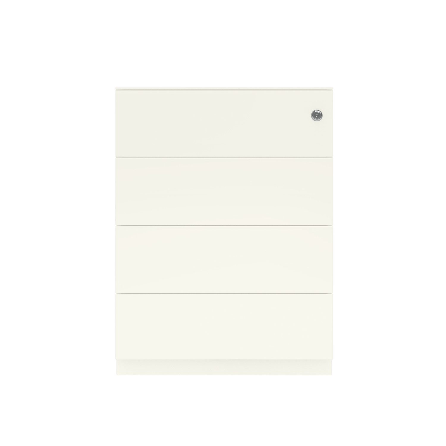 Rollcontainer Note | NWA72M1BBBB196 | Griffleiste | 4 Schubladen à H 150 mm