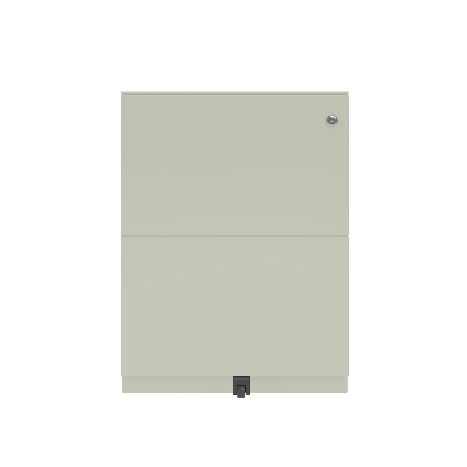 Rollcontainer Note | NWA72M1FF665 | Griffleiste | 2 Hängeregistraturschubladen