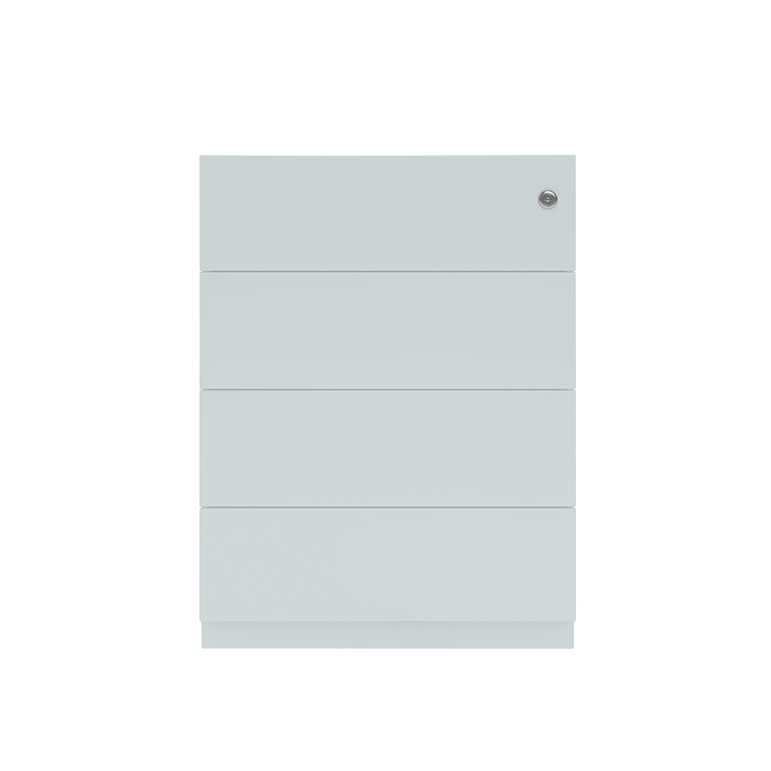 Rollcontainer Note | NWA72M7BBBB145 | Griffleiste | 4 Schubladen à H 150 mm