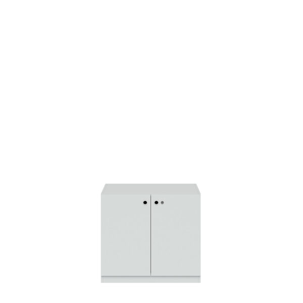 Flügeltürenschrank Pren | Mit Zylinderschloss | 1 Fachboden für 1,5 OH | H 715 x B 800 x T 500 mm