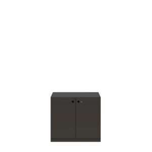 Flügeltürenschrank Pren | Mit Zylinderschloss | 1 Fachboden für 1,5 OH | H 715 x B 800 x T 500 mm