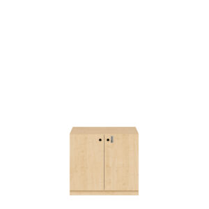 Flügeltürenschrank Pren | Mit mechanischem Zahlenkombinationsschloss | 1 Fachboden für 1,5 OH | H 715 x B 800 x T 500 mm