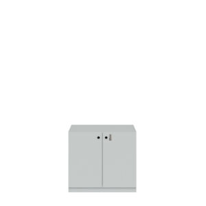 Flügeltürenschrank Pren | Mit mechanischem Zahlenkombinationsschloss | 1 Fachboden für 1,5 OH | H 715 x B 800 x T 500 mm