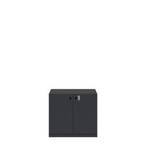Flügeltürenschrank Pren | Mit mechanischem Zahlenkombinationsschloss | 1 Fachboden für 1,5 OH | H 715 x B 800 x T 500 mm