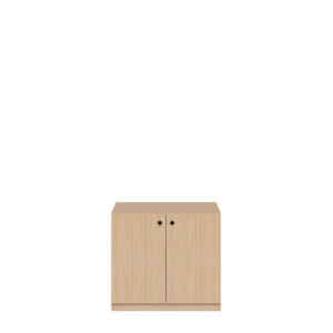 Flügeltürenschrank Pren | Ohne Schloss | 1 Fachboden für 1,5 OH | H 715 x B 800 x T 500 mm