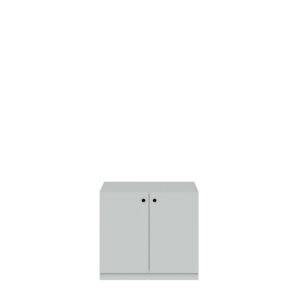 Flügeltürenschrank Pren | Ohne Schloss | 1 Fachboden für 1,5 OH | H 715 x B 800 x T 500 mm