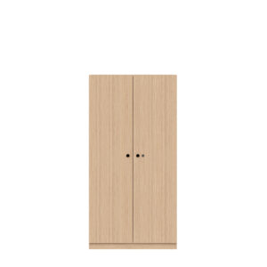 Flügeltürenschrank Pren | Mit Zylinderschloss | 3 Fachböden für 4 OH | H 1590 x B 800 x T 500 mm