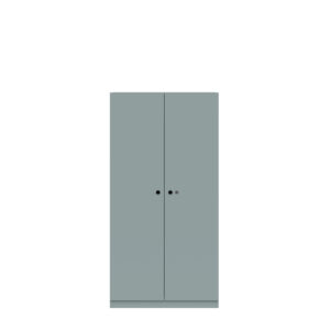 Flügeltürenschrank Pren | Mit Zylinderschloss | 3 Fachböden für 4 OH | H 1590 x B 800 x T 500 mm