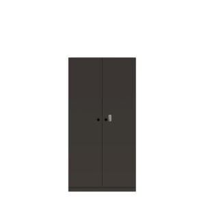 Flügeltürenschrank Pren | Mit mechanischem Zahlenkombinationsschloss | 3 Fachböden für 4 OH | H 1590 x B 800 x T 500 mm