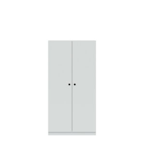Flügeltürenschrank Pren | Ohne Schloss | 3 Fachböden für 4 OH | H 1590 x B 800 x T 500 mm