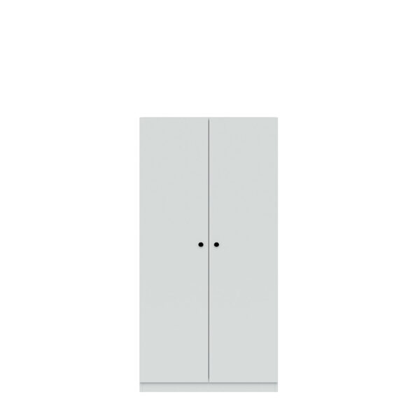 Flügeltürenschrank Pren | Ohne Schloss | 3 Fachböden für 4 OH | H 1590 x B 800 x T 500 mm