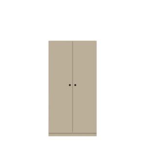 Flügeltürenschrank Pren | Ohne Schloss | 3 Fachböden für 4 OH | H 1590 x B 800 x T 500 mm
