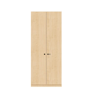 Flügeltürenschrank Pren | Mit Zylinderschloss | 4 Fachböden für 5 OH | H 1970 x B 800 x T 500 mm