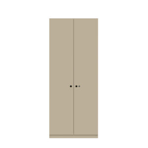 Flügeltürenschrank Pren | Mit Zylinderschloss | 4 Fachböden für 5 OH | H 1970 x B 800 x T 500 mm