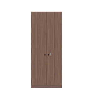 Flügeltürenschrank Pren | Mit mechanischem Zahlenkombinationsschloss | 4 Fachböden für 5 OH | H 1970 x B 800 x T 500 mm