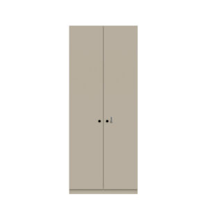 Flügeltürenschrank Pren | Mit mechanischem Zahlenkombinationsschloss | 4 Fachböden für 5 OH | H 1970 x B 800 x T 500 mm
