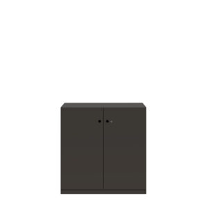 Flügeltürenschrank Pren | Mit Zylinderschloss | 2 Fachböden für 2,5 OH | H 1018 x B 1000 x T 500 mm