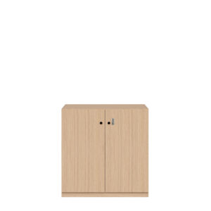 Flügeltürenschrank Pren | Mit mechanischem Zahlenkombinationsschloss | 2 Fachböden für 2,5 OH | H 1018 x B 1000 x T 500 mm