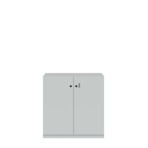 Flügeltürenschrank Pren | Mit mechanischem Zahlenkombinationsschloss | 2 Fachböden für 2,5 OH | H 1018 x B 1000 x T 500 mm