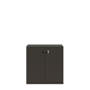 Flügeltürenschrank Pren | Mit mechanischem Zahlenkombinationsschloss | 2 Fachböden für 2,5 OH | H 1018 x B 1000 x T 500 mm