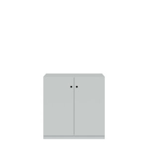Flügeltürenschrank Pren | Ohne Schloss | 2 Fachböden für 2,5 OH | H 1018 x B 1000 x T 500 mm