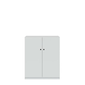Flügeltürenschrank Pren | Ohne Schloss | 2 Fachböden für 3 OH | H 1210 x B 1000 x T 500 mm