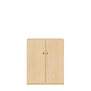 Flügeltürenschrank Pren | Ohne Schloss | 2 Fachböden für 3 OH | H 1210 x B 1000 x T 500 mm