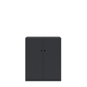 Flügeltürenschrank Pren | Ohne Schloss | 2 Fachböden für 3 OH | H 1210 x B 1000 x T 500 mm