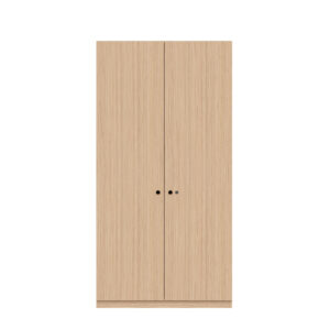Flügeltürenschrank Pren | Mit Zylinderschloss | 4 Fachböden für 5 OH | H 1970 x B 1000 x T 500 mm