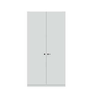 Flügeltürenschrank Pren | Mit Zylinderschloss | 4 Fachböden für 5 OH | H 1970 x B 1000 x T 500 mm