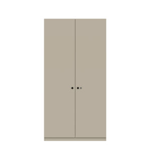 Flügeltürenschrank Pren | Mit Zylinderschloss | 4 Fachböden für 5 OH | H 1970 x B 1000 x T 500 mm