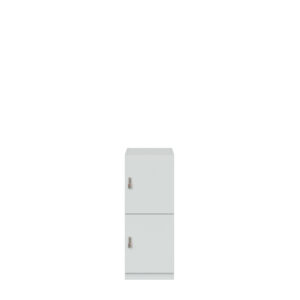 Lodge Pren | 2 Schließfächer | Mit mechanischem M2 Zahlenkombinationsschloss | H 1018 x B 400 x T 500 mm